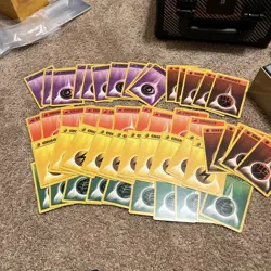 1999 Pokemon Base Set Unlimited - Energy Cards (Lot Of 50) - Image 1