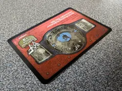 WWE WWF Raw Deal - Heavyweight Wrestling Title Belt Card - Image 3