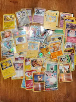 Random Bulk Lot Mixed Pokemon Cards Holo/Commons Lot Of 62 Years 2014-2020 - Image 4