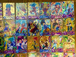 Dragon Ball Heroes Card Lot x45 Super Dragon Ball Z Anime Japanese Cards - Image 3