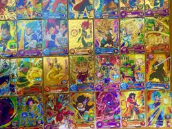 Dragon Ball Heroes Card Lot x45 Super Dragon Ball Z Anime Japanese Cards - Image 4