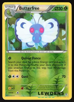 Butterfree - 5/83 - Holo Rare Reverse Holo - Generations - Pokemon Card - Image 1