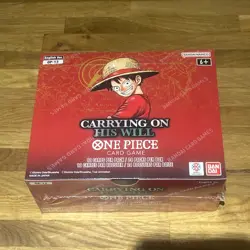 One Piece TCG: OP13 Carrying On His Will Booster Box Sealed English - Image 1