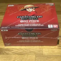One Piece TCG: OP13 Carrying On His Will Booster Box Sealed English - Image 2