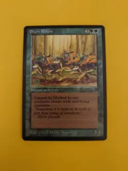Elven Riders Legends Summon Riders 1994 MTG Card. - Image 5
