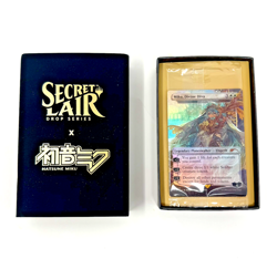 MTG Secret Lair x Hatsune Miku Electric Entourage JP Foil SEALED CARDS Open Box - Image 1