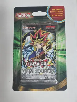 Yu-Gi-Oh! Metal Raiders 2017 Booster Blister Pack Bonus English Edition 19 Cards - Image 1
