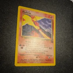 Moltres - 21 - Pokemon Wizards Black Star Promo Card Movie 2000 LP+ - Image 2