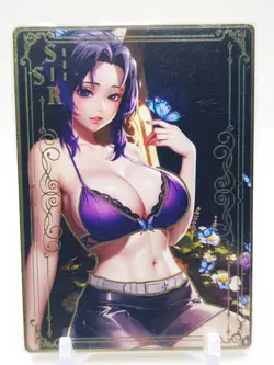 Goddess Story - Gold Metal Waifu Trading Card - Shinobu Kocho - Image 1
