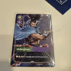 Riftbound YASUO Unforgiven METAL Card Houston Prize Wall Exclusive Promo 1 Of 35 - Image 1