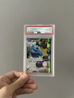 PSA 10 Pokemon Card Thundurus Emerging Powers 97/98 Full Art GEM MINT - Image 1