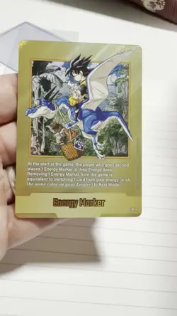 Energy Marker E-86 Gold Manga Booster SB02 Dragon Ball Card English - Image 2