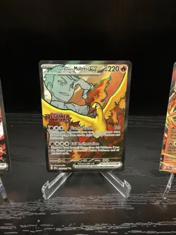 Moltres Ex Team Rocket UPC Promo Card Set NM/M Condition! - Image 3