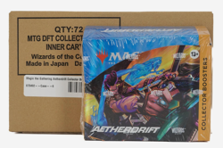 MAGIC THE GATHERING AETHERDRIFT COLLECTOR BOOSTER 6 BOX FACTORY SEALED CASE - Image 1
