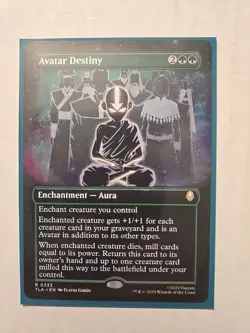 Avatar Destiny (Borderless) - Avatar - NM - Rare - Enchantment Aura - MTG - Image 1