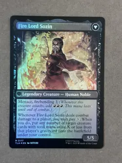 The Rise Of Sozin / Fire Lord Sozin - Foil - TLA - MTG - EN - NM - 0117 - Image 2