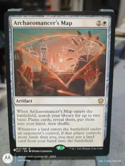 Magic: The Gathering Archaeomancer's Map ~ The List Reprints 012/081 - Image 1