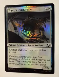 MTG Magic the Gathering Voyager Quickwelder (37/579) Aetherdrift NM FOIL - Image 1