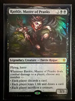 Rankle, Master of Pranks Foil Throne of Eldraine - Image 1