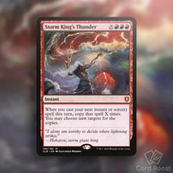 MTG Magic Storm King's Thunder 196/361 Commander: Baldur's Gate CLB Red Instant - Image 1
