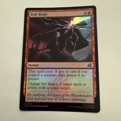 Bolt Bend FOIL 163 Avatar Eternal Legal TLE MTG Uncommon Unplayed Mint M/NM - Image 1