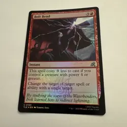 Bolt Bend FOIL 163 Avatar Eternal Legal TLE MTG Uncommon Unplayed Mint M/NM - Image 2