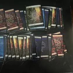 MTG- Spiderman Full Art FOIL Land Lot x 62 - Image 2