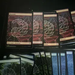 MTG- Spiderman Full Art FOIL Land Lot x 62 - Image 4