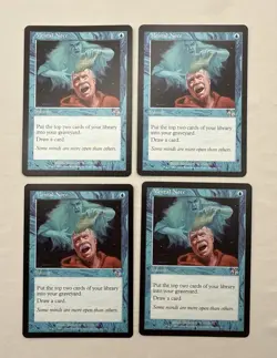 Mental Note x4 MTG Judgment 4x Magic Excellent Light Play EX LP - Image 1