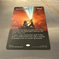Force of Negation MINT Borderless 13 Avatar Eternal TLE MTG Mythic Unplayed Reg - Image 2