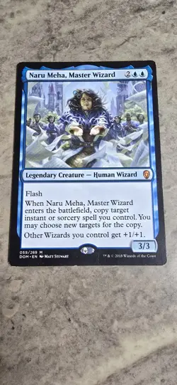 Naru Meha, Master Wizard Dominaria Regular Legendary Creature MTG NM - Image 1