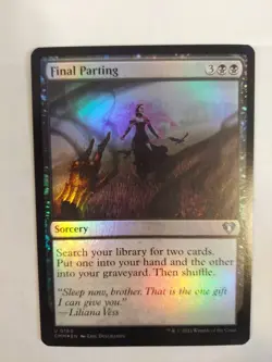 Final Parting Commander Masters Foil - Image 1