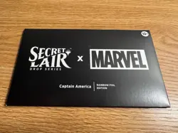 Secret Lair - Marvel's Captain America - Rainbow Foil Edition (Sealed) MTG - Image 1
