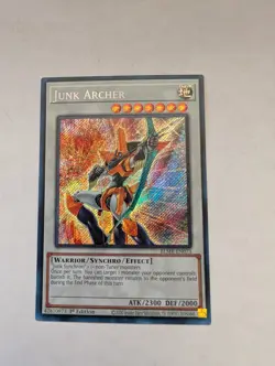 Yugioh Junk Archer BLMR-EN073 Secret Rare 1st Ed NM - Image 1