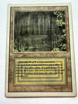 Bayou - Revised Edition Magic the Gathering MTG Dual Land - Image 1
