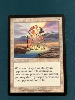 MTG Karmic Justice Odyssey Regular NM - Image 1