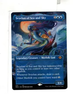 MTG SkeenAB Svyelun of Sea and Sky BORDERLESS from MH2. NM. - Image 1