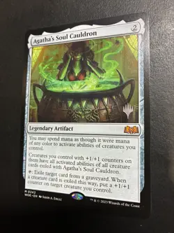 Agatha's Soul Cauldron (Promo Pack) [Wilds of Eldraine Promos] - Image 1