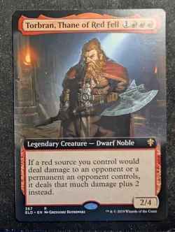 Torbran, Thane of Red Fell - Extended - Throne of Eldraine (MTG) - Image 1