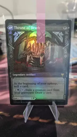 MTG - Egon God of Death. Kaldheim. Foil Rare - Black Showcase Legendary Creature - Image 2