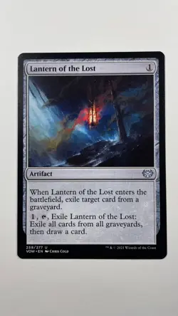 MTG Innistrad Crimson Vow Lantern of the Lost 259/277 Magic the Gathering - Image 1