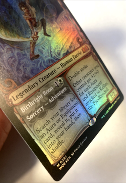 MTG Kellan, the Fae-Blooded (Showcase Foil) Wilds of Eldraine 0291 NM - Image 3
