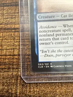 MTG Displacer Kitten - Commander Legends: Battle for Baldur's Gate (CLB) NM - Image 5