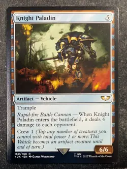 Knight Paladin - Warhammer 40K Commander (MTG) - Image 1