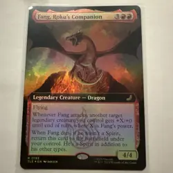 MTG FOIL Fang, Roku's Companion - Avatar: The Last Airbender Eternal #193 - Image 1