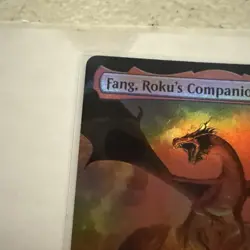 MTG FOIL Fang, Roku's Companion - Avatar: The Last Airbender Eternal #193 - Image 2