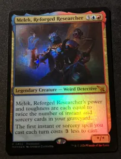 Melek, Reforged Researcher - Foil - MKM - NM - EN - 0430 - Image 1