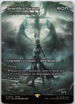 Benedikta Harman - Ishai, Ojutai Dragonspeaker (Showcase) R FINAL FANTASY: 53 NM - Image 1