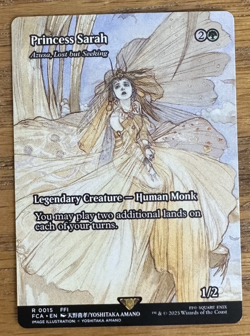 Princess Sarah - Azusa, Lost but Seeking (Showcase) FF Through The Ages Non-Foil - Image 1