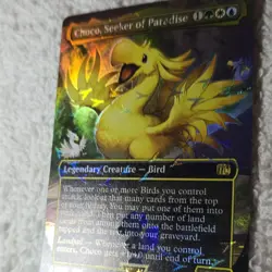Magic: The Gathering Choco, Seeker of Paradise Legendary Creature FFX Holo Foil - Image 3